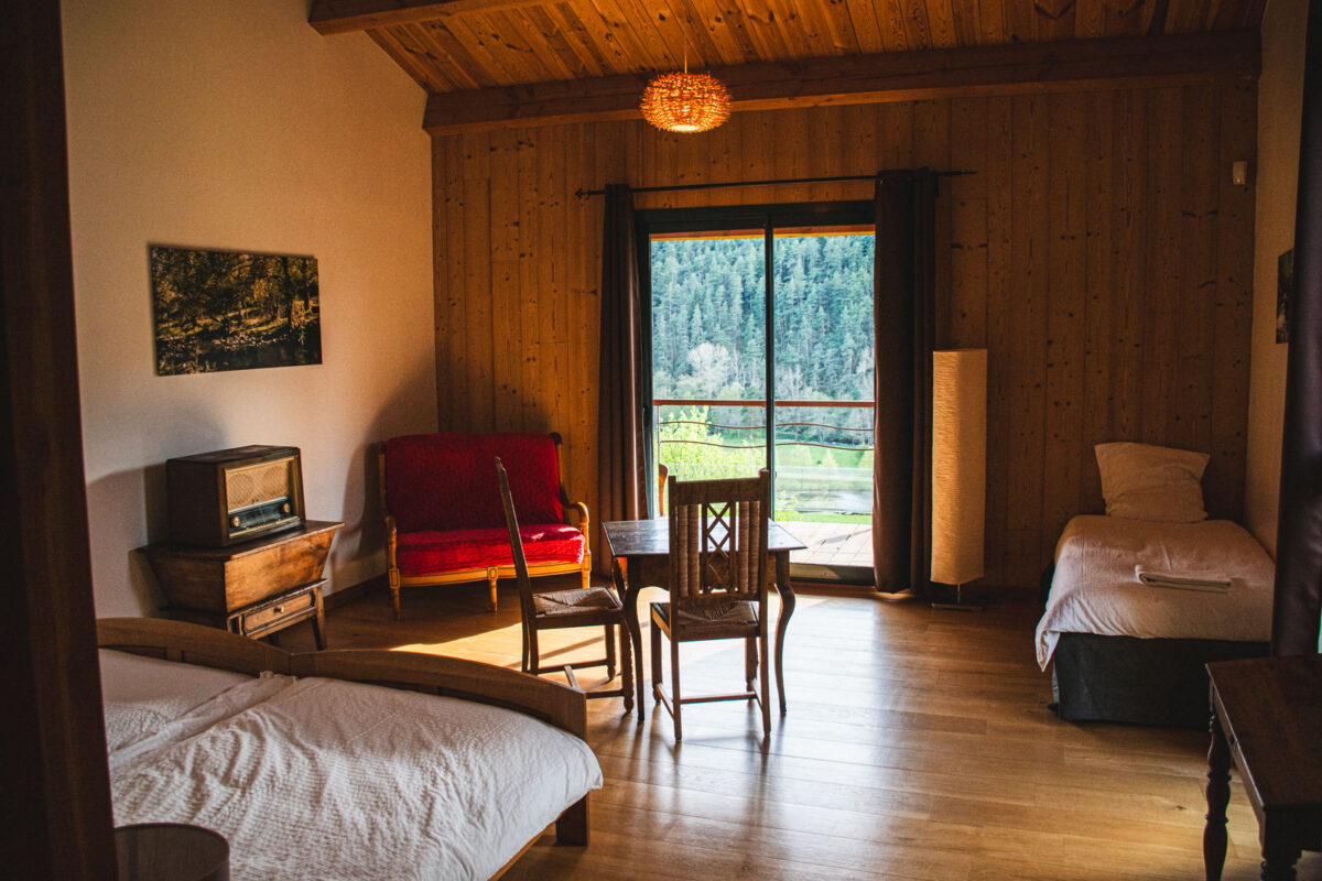 Chambre confort , Lodge des jardins d'Espaladous